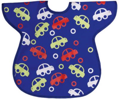 Нагрудник полиуретан с крылышками М, Sevi baby, синий 12-7 sevi baby