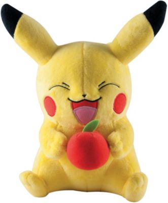 Pokemon Pikachu Plüsch mit Apfel, 30 cm, Pokemon | myToys