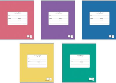 Тетрадь в крупную клетку 12 листов Классика, в упаковке 10 шт