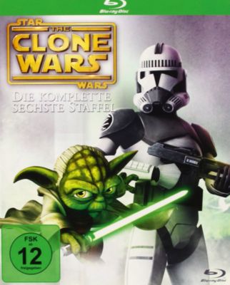 BLU-RAY Star Wars: The Clone Wars - Season 6 Hrbuch