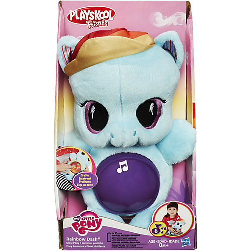 Мягкая игрушка пони для сна "My Little Pony", Rainbow Dash от Hasbro