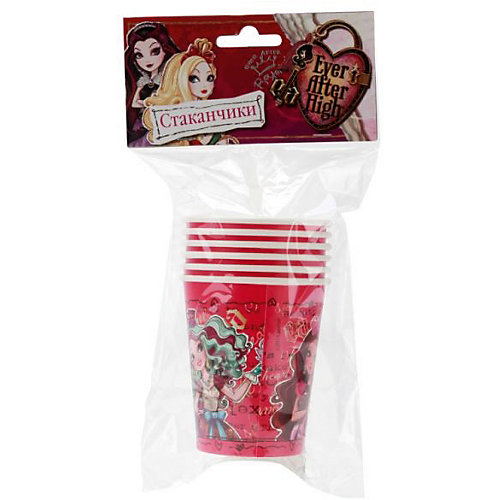 Набор стаканчиков Веселый праздник Ever after high, 6 штук от Веселый праздник