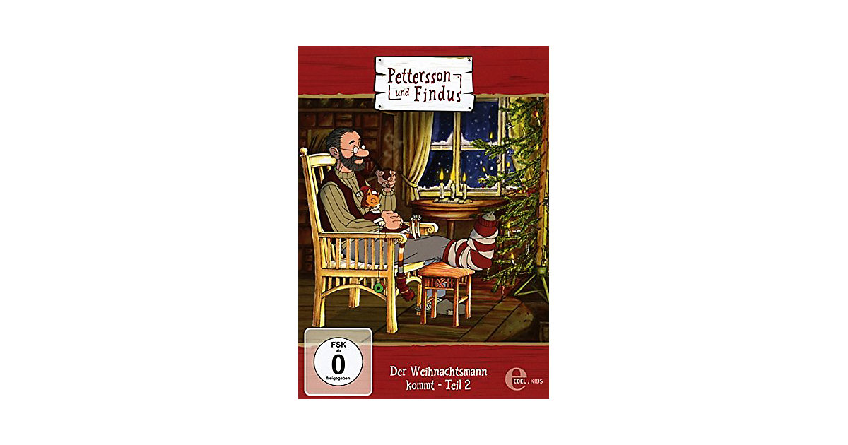 DVD Pettersson und Findus 08 - Der Weihnachtsmann kommt: Teil 2 Hörbuch