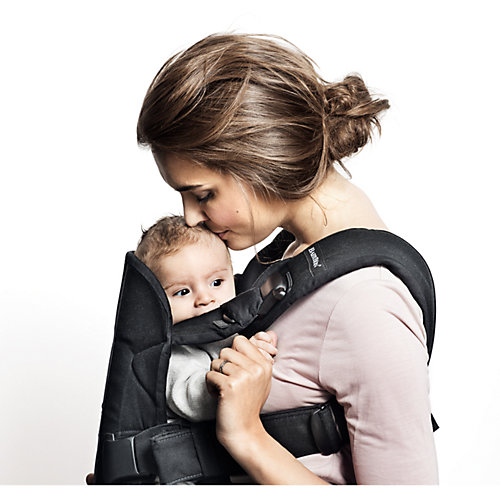 Рюкзак One Soft Cotton Mix, BabyBjorn, деним серый от BabyBjorn