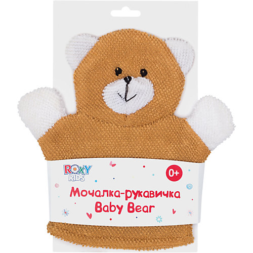 Махровая мочалка-рукавичка Baby Bear, Roxy-kids от Roxy-Kids