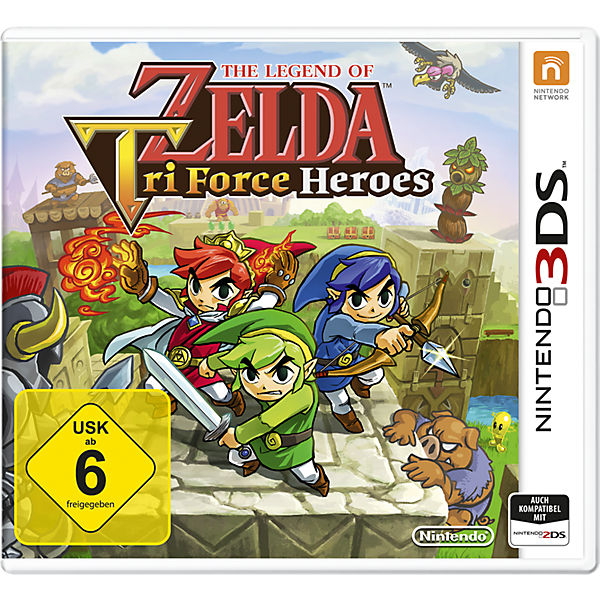 3DS Zelda Tri Force