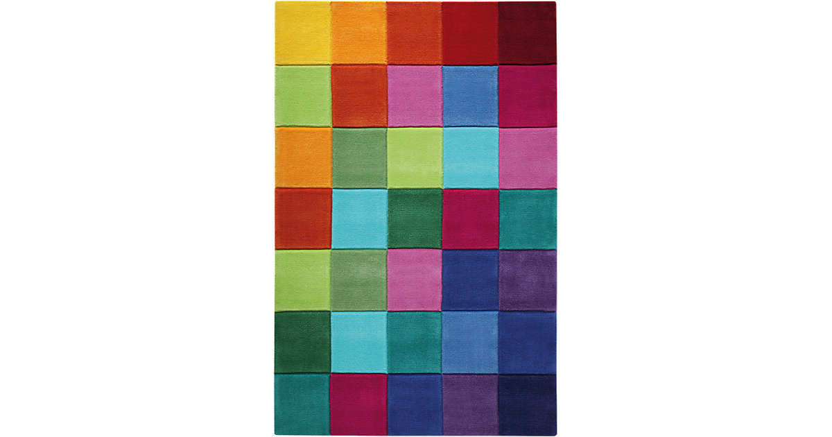 Teppich Smart Square mehrfarbig Gr. 110 x 170