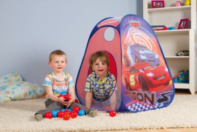 Палатка "Тачки Неон" с шариками, John