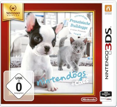 3DS Nintendogs Französische Bulldogge & neue Freunde (Selects)