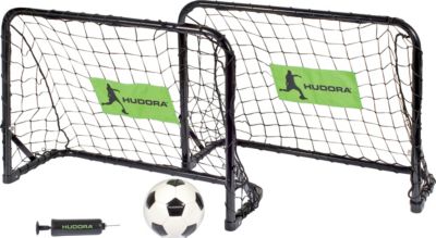 Fussball Spielen Kinder 2in1 Torwand für Innen mit Netz Fußball Tor mit Ball 