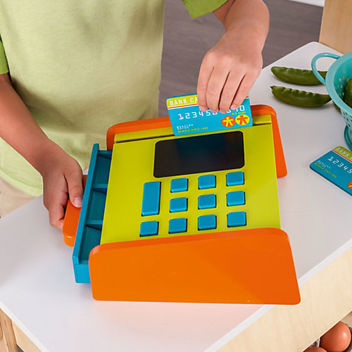 Деревянная торговая площадка KidKraft "Бакалея", с кассовым аппаратом от KidKraft