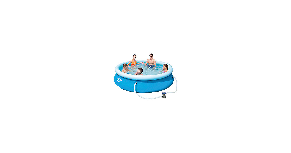 BESTWAY · Fast Set Pool Set mit Filterpumpe 305 x 76cm BESTWAY · Fast Set Pool Set mit Filterpumpe 305 x 76cm