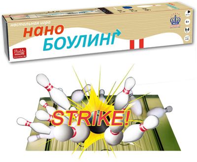 Игра "Нано-Боулинг" в тубусе, Martinex