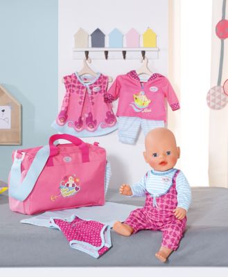 Baby Born Boy Puppenkleidung 3 Teile Set  40-44 cm für Puppen Joginganzug 
