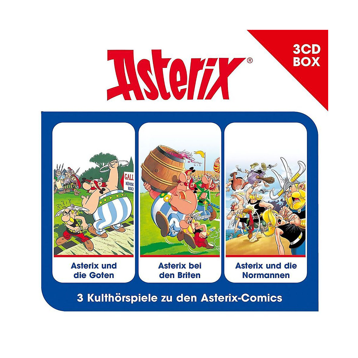 Universal CD Asterix-Asterix-3-CD Hörspielbox Vol.3