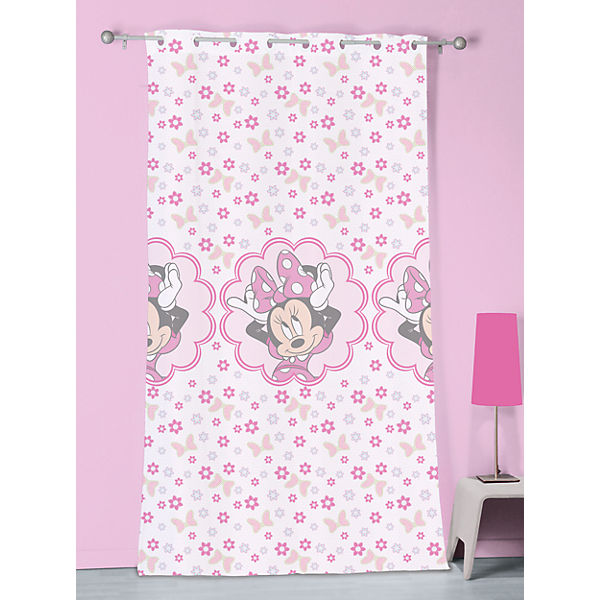 Vorhang Minnie Mouse Stylish Pink, 140 x 240 cm
