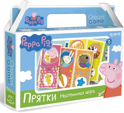 Развивающая игра "Прятки" , Свинка Пеппа