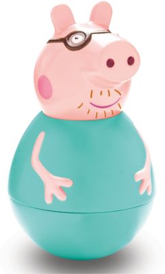 Фигурка неваляшка Папа Пеппы , Свинка Пеппа