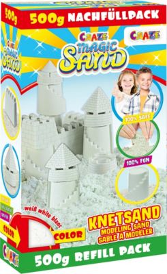 CRAZE Magic Sand 85g farbig bunt knetbar Knete Kinderzimmer SuperSand MAGICSAND 