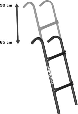 Trampolinleiter 90 cm Einstiegsleiter Leiter für Trampolin Gartentrampolin 
