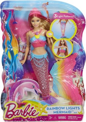 Barbie Dreamtopia Regenbogenlicht-Meerjungfrau 