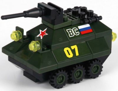 Конструктор "БТР", серия "Легко сложить", 63 дет., Город Мастеров