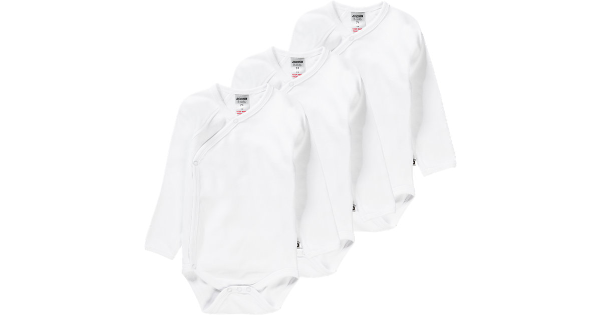 JACKY · Baby Wickelbodys 3er-Pack Gr. 62 JACKY · Baby Wickelbodys 3er-Pack Gr. 62