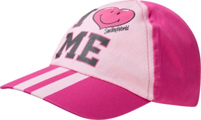 SMILEY WORLD Cap pink Gr. 54 Mdchen Kinder
