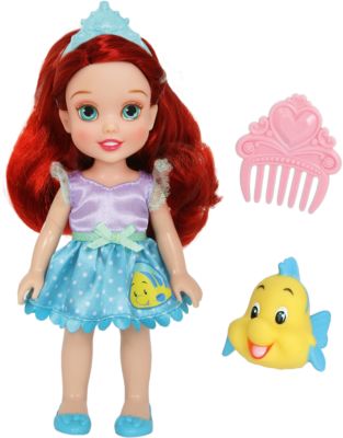 Кукла  "Малышка с питомцем: Ариэль", 15 см, Disney Princess