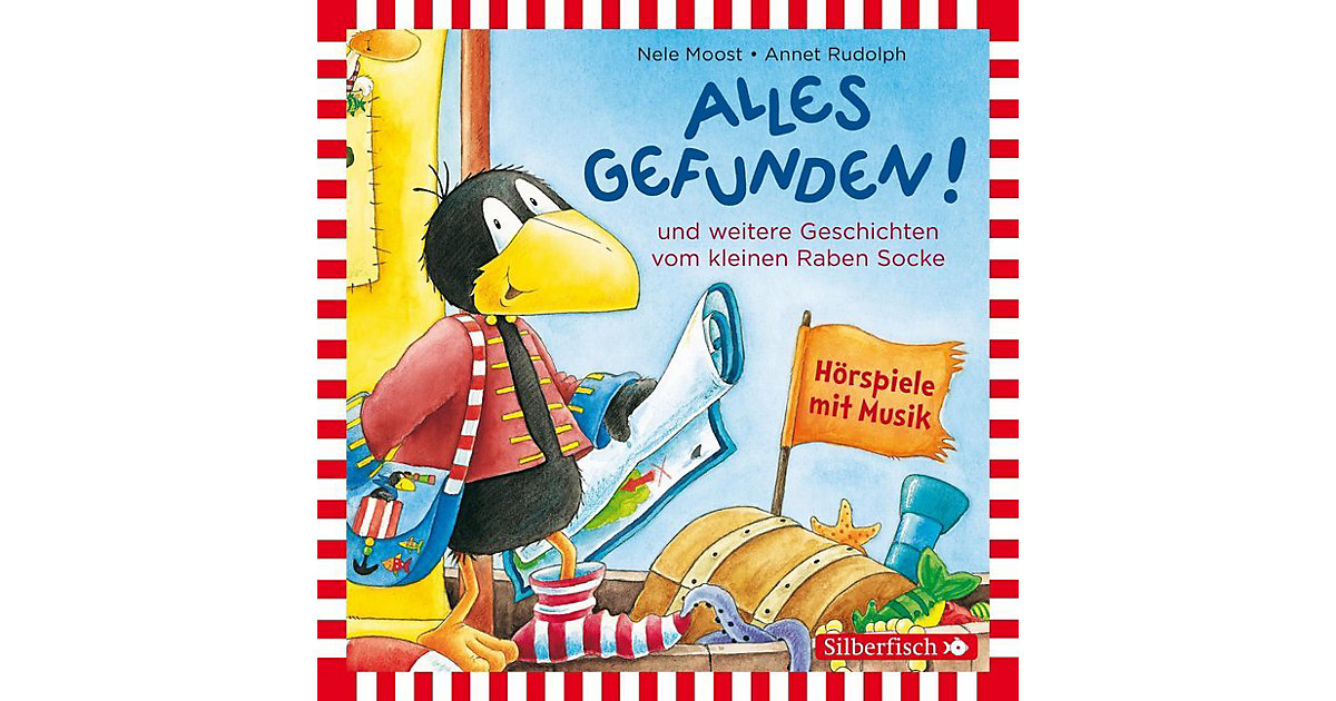 Kleiner Rabe Socke: Alles gefunden!, 1 Audio-CD Hörbuch