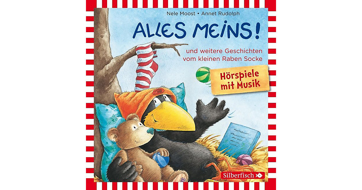 Kleiner Rabe Socke: Alles meins!, 1 Audio-CD Hörbuch
