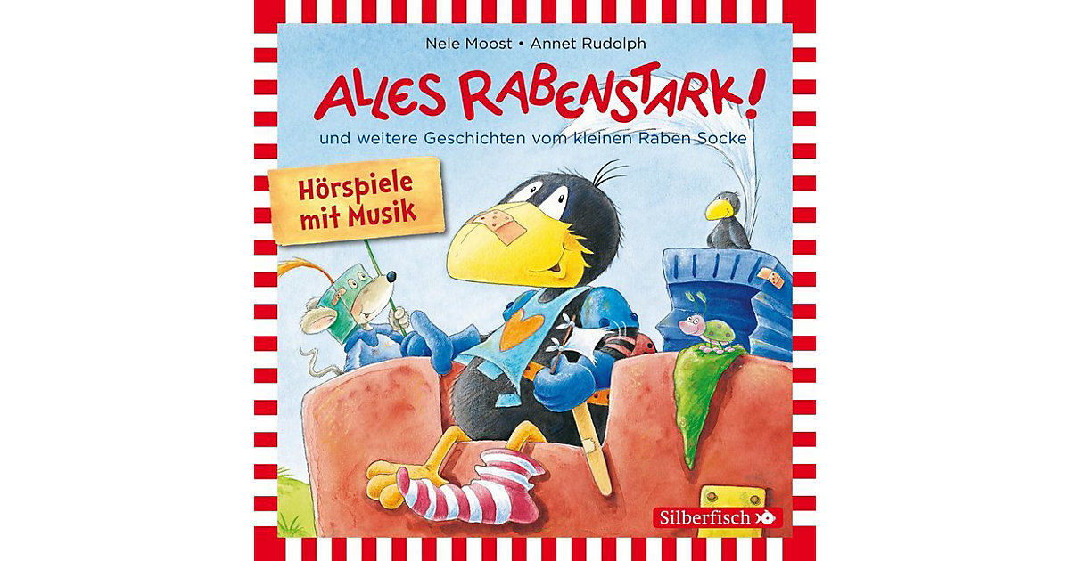 Kleiner Rabe Socke: Alles rabenstark!, 1 Audio-CD Hörbuch