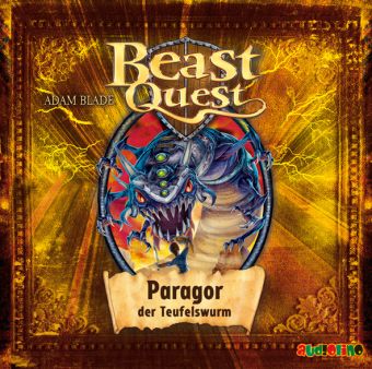 Beast Quest, Paragor der Teufelswurm, 1 Audio-CD Hörbuch
