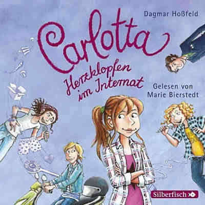 Carlotta: Herzklopfen im Internat, 2 Audio-CDs