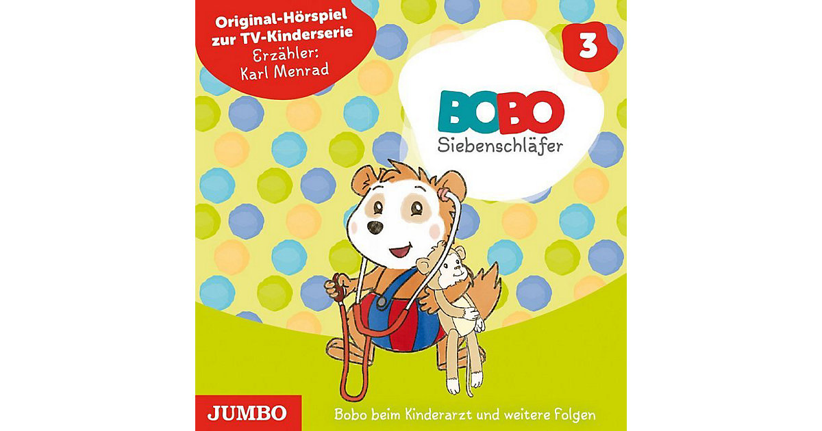 Die ersten Abenteuer von Bobo Siebenschläfer, Teil 3, Audio-CD Hörbuch