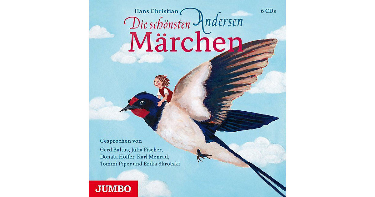 Die schönsten Andersen Märchen, 6 Audio-CDs Hörbuch