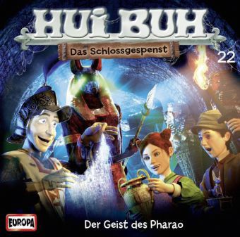 Hui Buh, Das Schlossgespenst, neue Welt, Audio-CDs: Der Geist des Pharao, Audio-CD Hörbuch