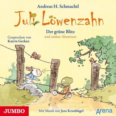 Juli Löwenzahn - Der grüne Blitz und andere Abenteuer, Audio-CD Hörbuch