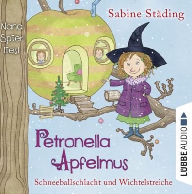 Petronella Apfelmus: Schneeballschlacht und Wichtelstreiche, 2 Audio-CDs Hrbuch