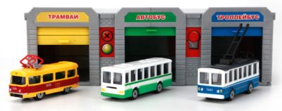 Гараж "Городской транспортный парк" с 3 машинами, Технопарк