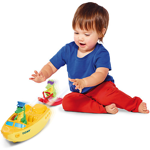Крокодил на лодке, TOMY от TOMY