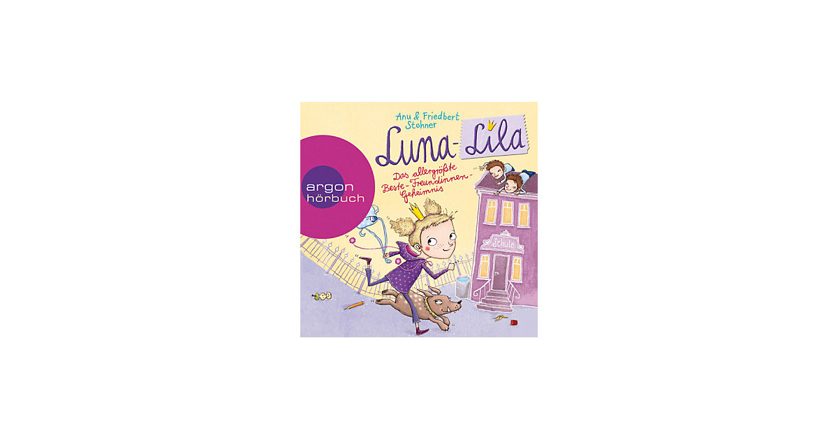 Luna-Lila, 2 Audio-CDs Hörbuch