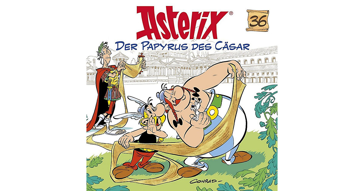 CD Asterix 36 - Der Papyrus des Cäsar Hörbuch