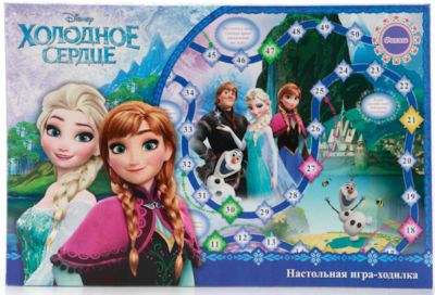 Настольная игра-ходилка "Дисней. Холодное сердце", Умка