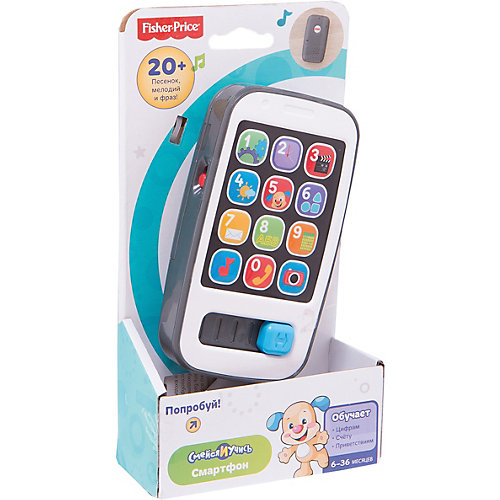 Развивающая игрушка Fisher-Price "Смейся и учись" Умный телефон от Mattel