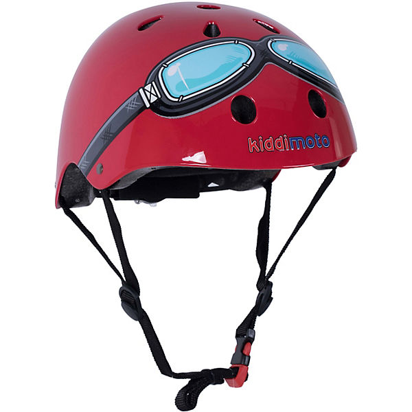 Fahrradhelm - Red Goggle / Rot Pilot - S (48-53cm)