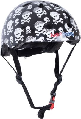 Fahrradhelm Pirat schwarz/wei� Gr. 48-53