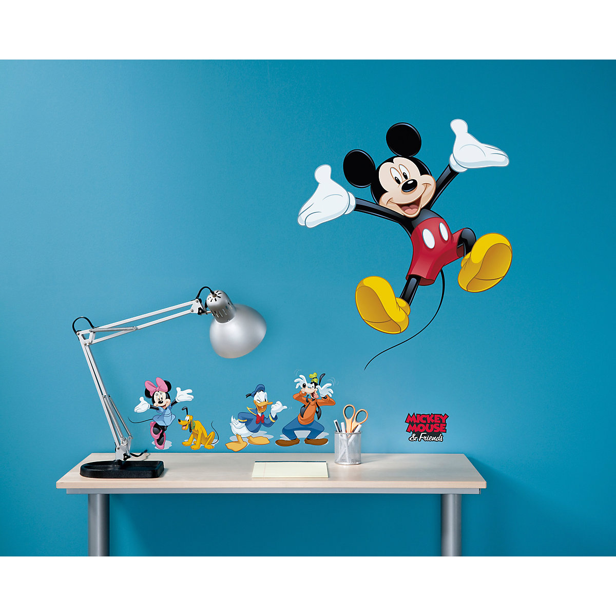 Wandsticker Mickey and Friends 50 x 70 cm