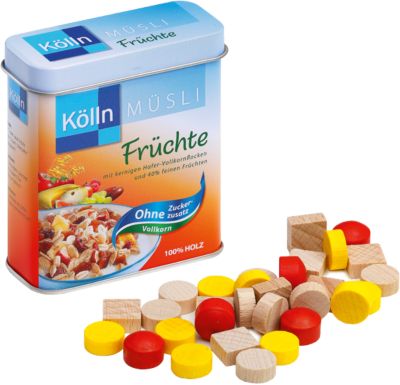 Spiellebensmittel Frchtemsli von Klln in der Dose