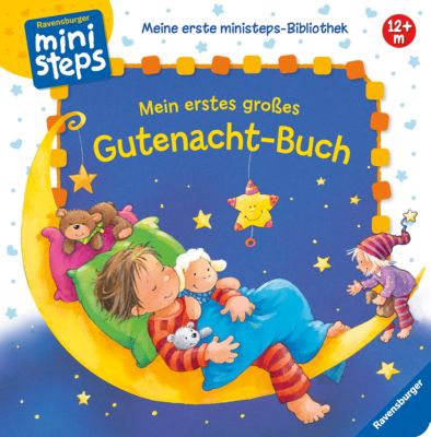 Buch - Meine erste ministeps-Bibliothek: Mein erstes gro�es Gutenachtbuch